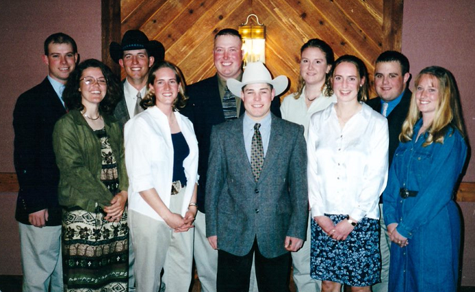 2001 Livestock Judging Team