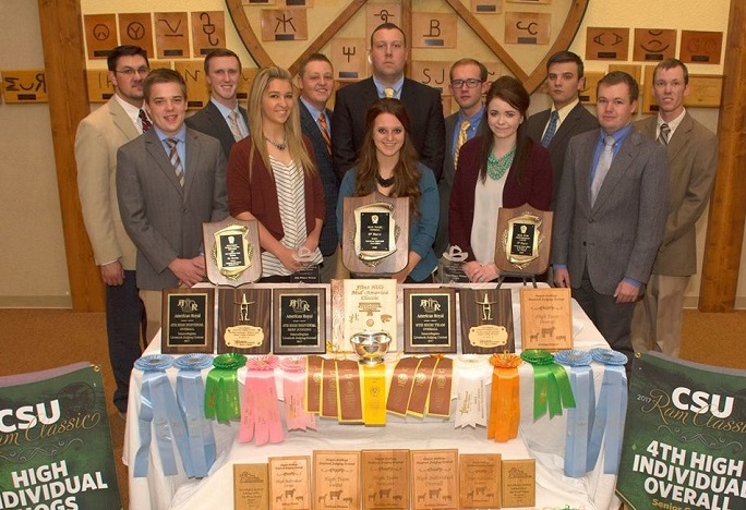 2017 Livestock Judging Team