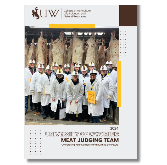 2024 Meat Judging Newsletter Cover Art