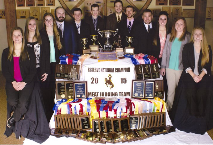 2015 Meat Judging Team