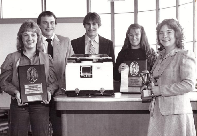 1983 Meat Judging Team