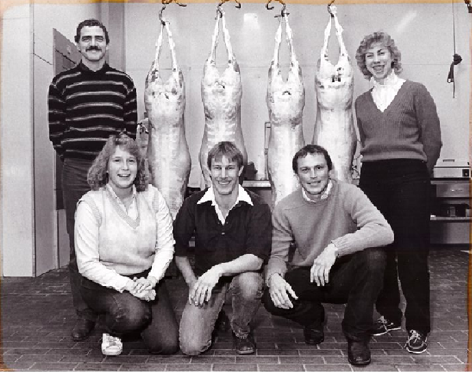 1985 Meat Judging Team