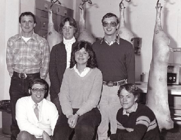 1986 Meat Judging Team