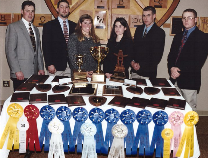 2000 Meat Judging Team