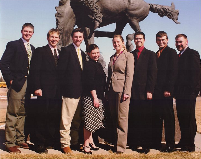 2010 Meat Judging Team