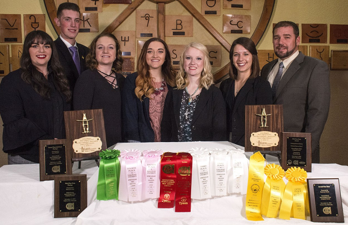 2018 Meat Judging Team