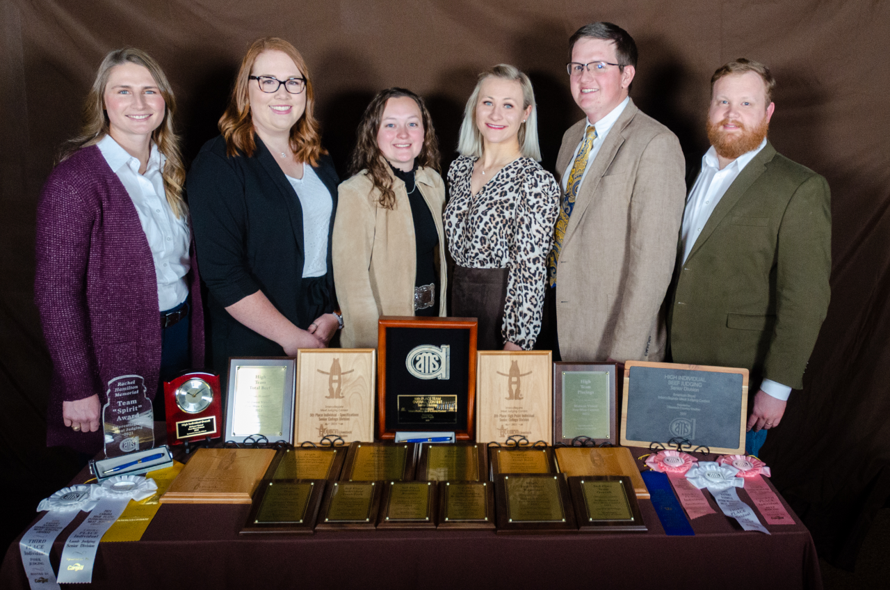 2021 Meat judging team