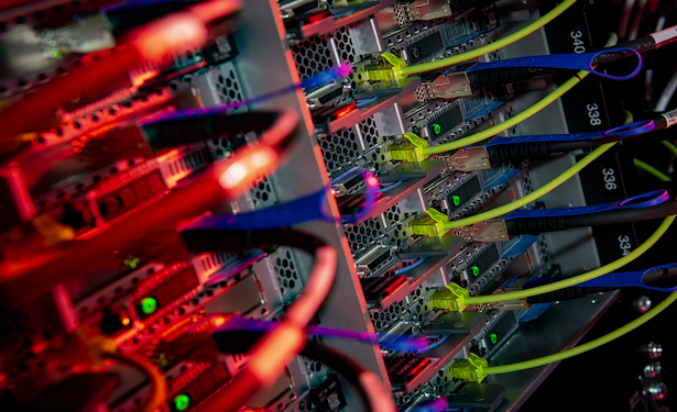 Ethernet Cables coming out of Nodes