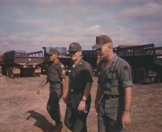 Captain Sims Colonel Walters SGT. Rivera Vietnam