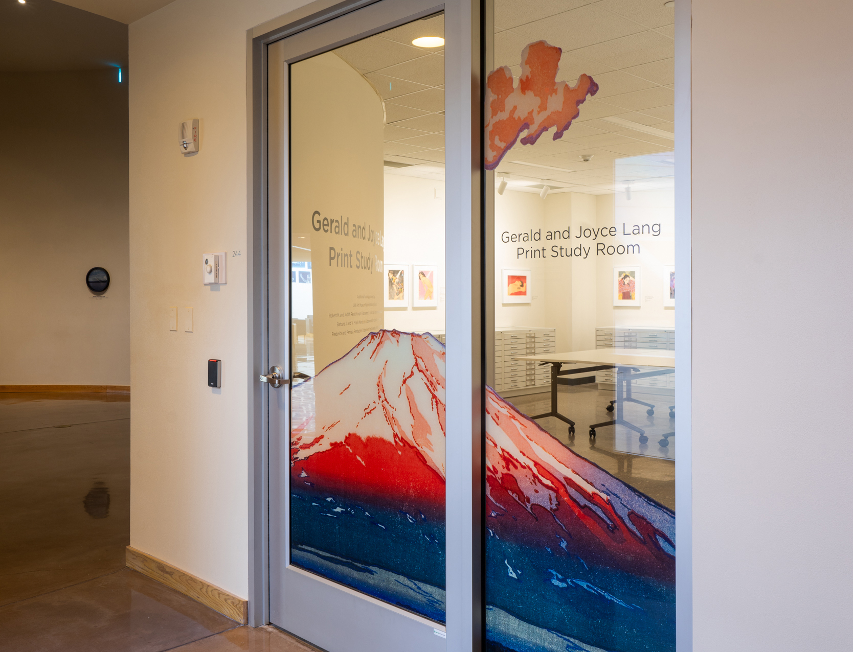 Gerald and Joyce Lang Print Study Room