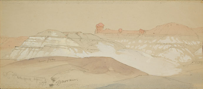 Thomas Moran, (English-American, 1837-1926), Bitter Creek, Wyoming, 1879