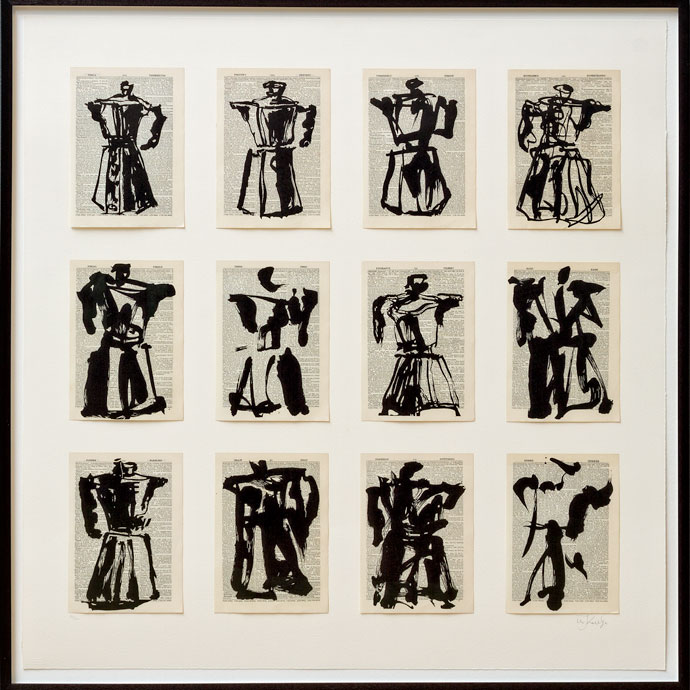 William Kentridge's Twelve Coffee Pots