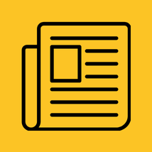 Yellow news icon