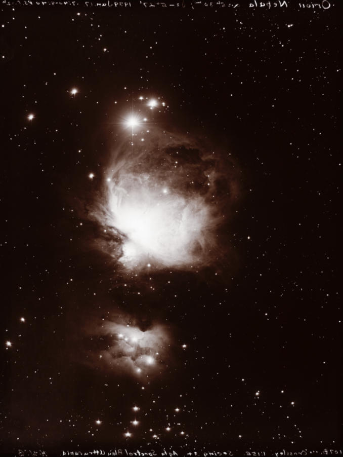 A print of the galaxy