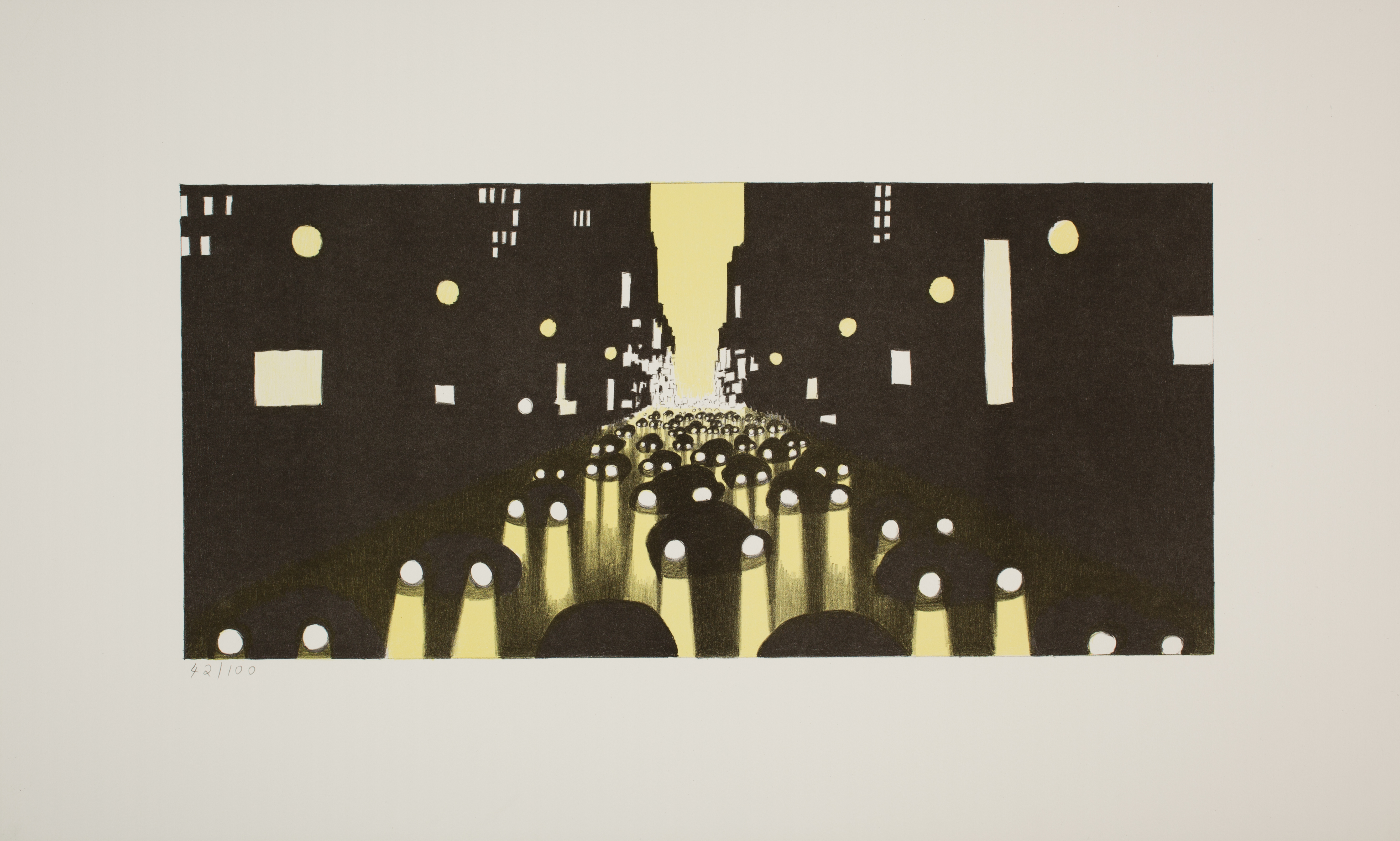 Sanchez, Emilio, (Cuban American (1921 - 1999)), Crosstown Traffic