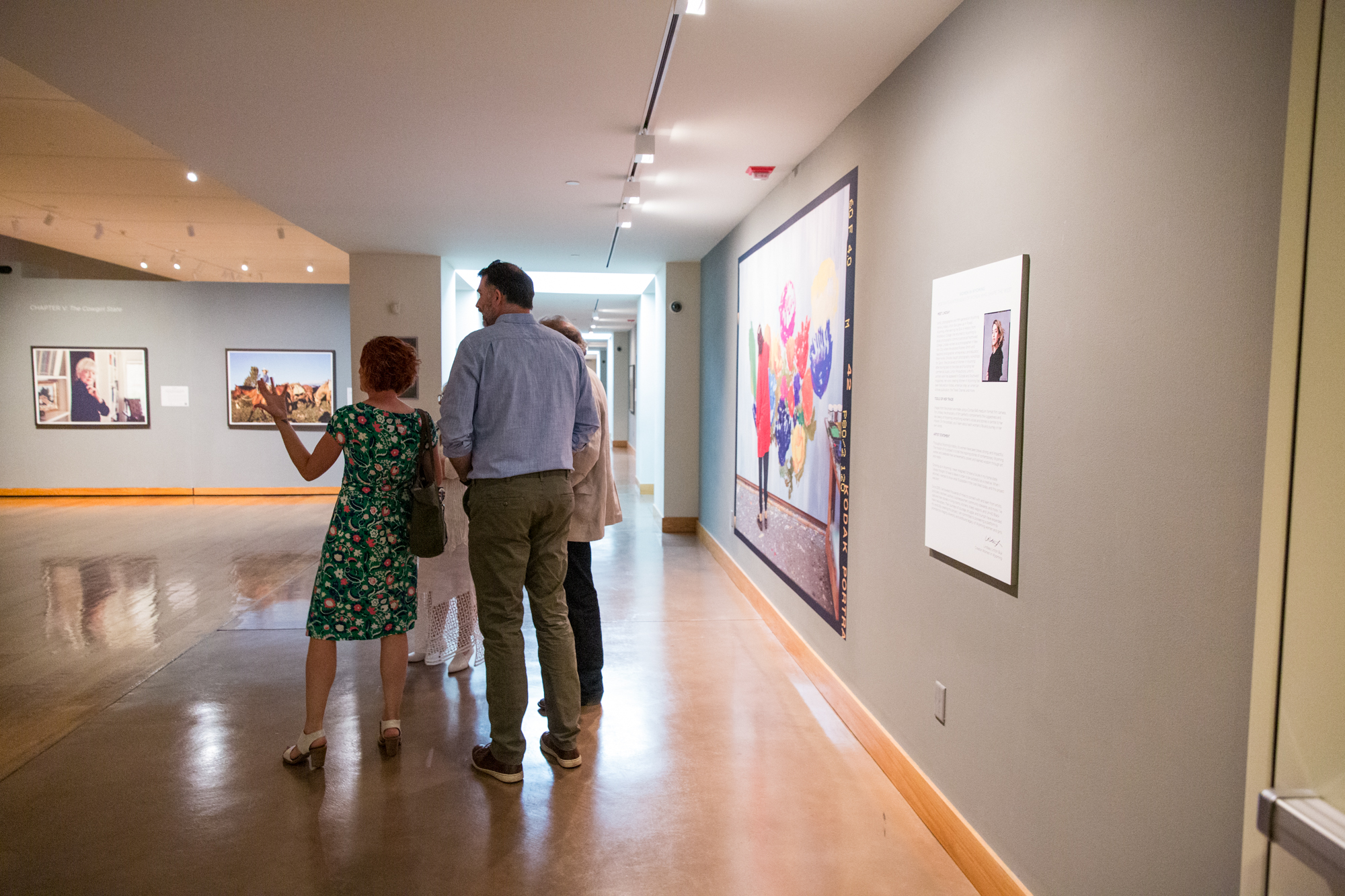 Visitors in Gallery