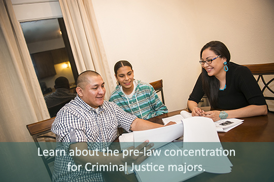 Learn about pre-law concentration for Criminal Justice Majors