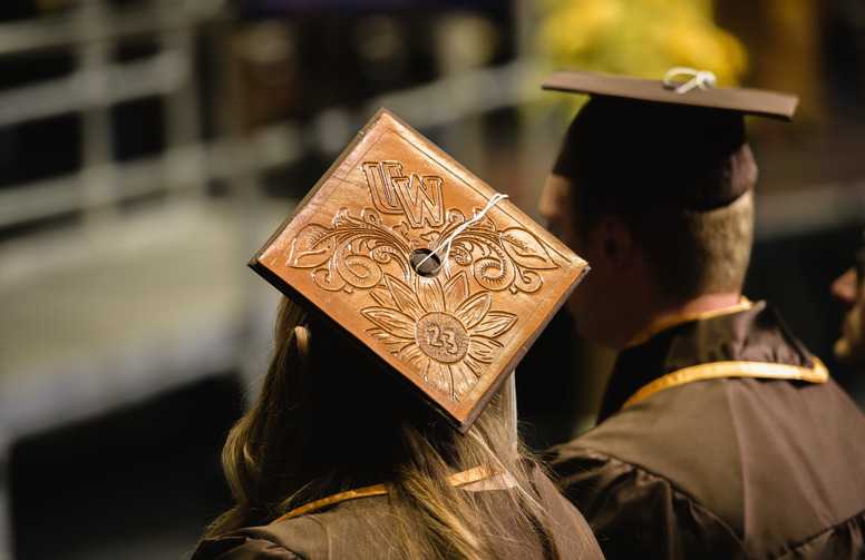 decorated graduation cap