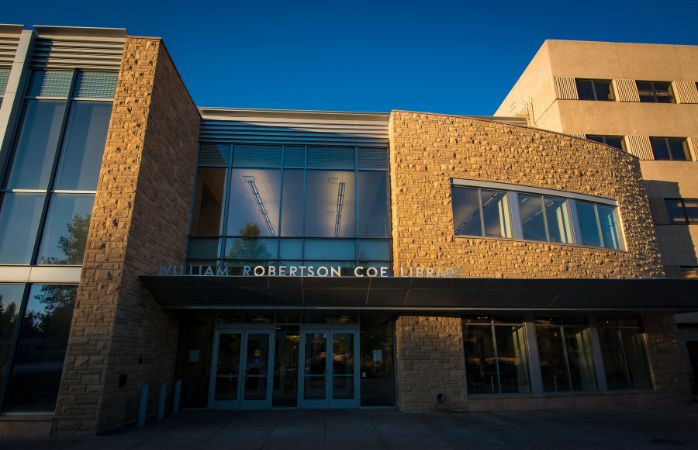 Coe Library exterior