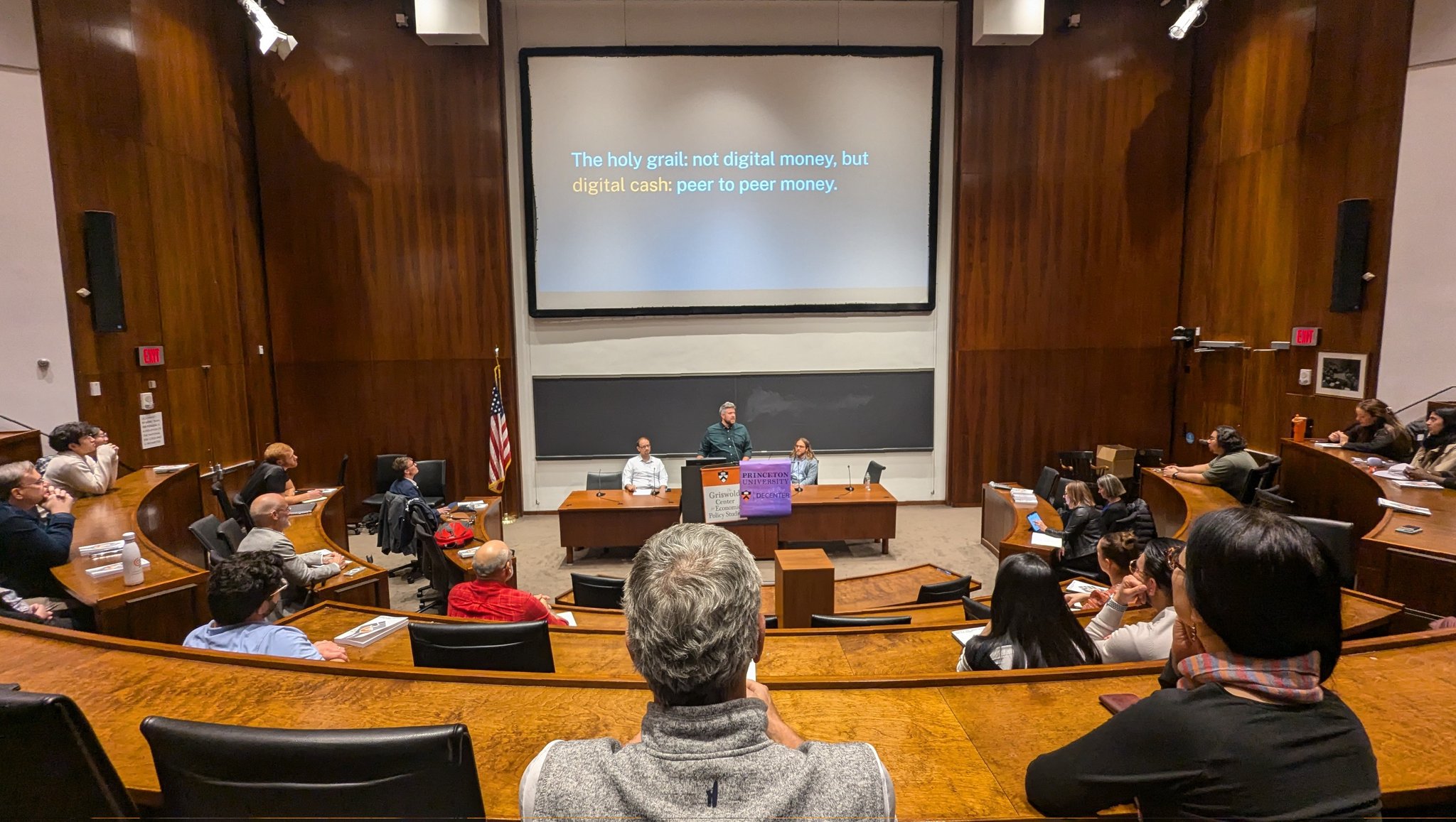 UW Associate Professor Gives Talk at Princeton University on Bitcoin