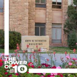 Power of 10 giving day graphic