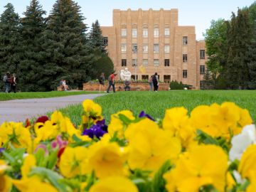 The outside of the A&S building