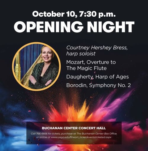 Symphony orchestra opening night