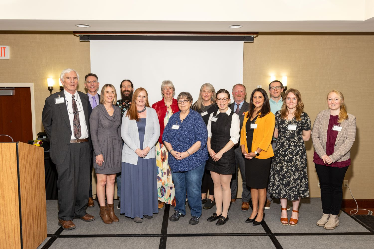 2024 annual A&S award winners at the awards banquet in the spring.