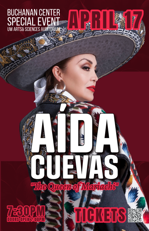 Aida Cuevas will perform at UW April 17