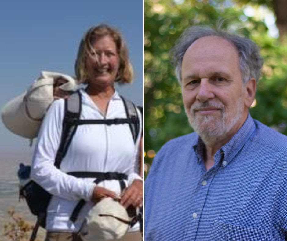 American Studies Professor Emeritus Eric Sandeen and retired American Studies lecturer Mary Humstone