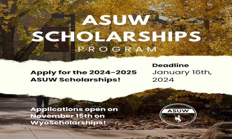 ASUW Scholarships Open for 2024-2025