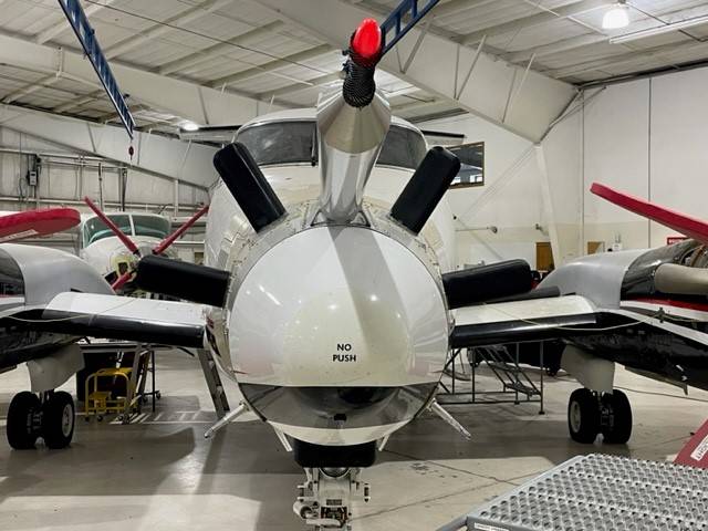 Configuration for drag testing, nose mounts