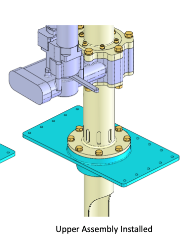 Concept drawing of the UWKA-2's dropsonde port