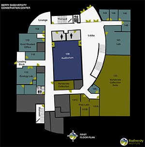 UW Berry Center floor plan