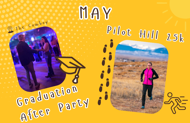 collage of May activites