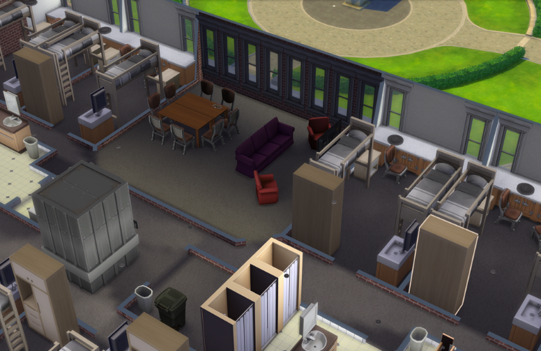 White Hall in the Sims