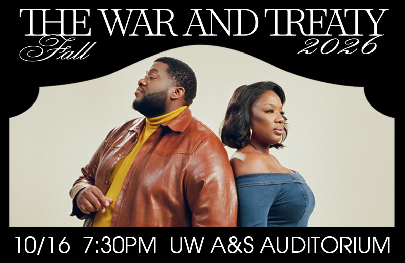 Photo of duo The War And Treaty, standing back to back
