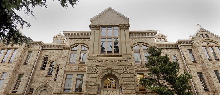 Front of Old  Main