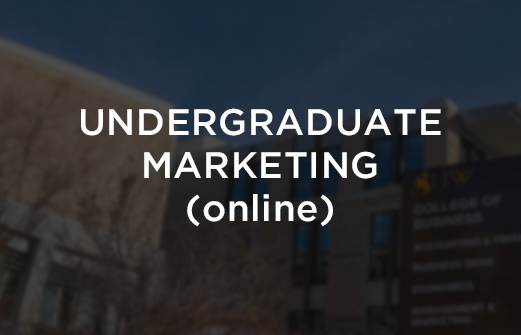 Undergraduate Marketing Online