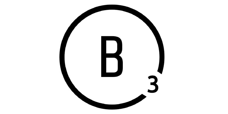 B 3 logo