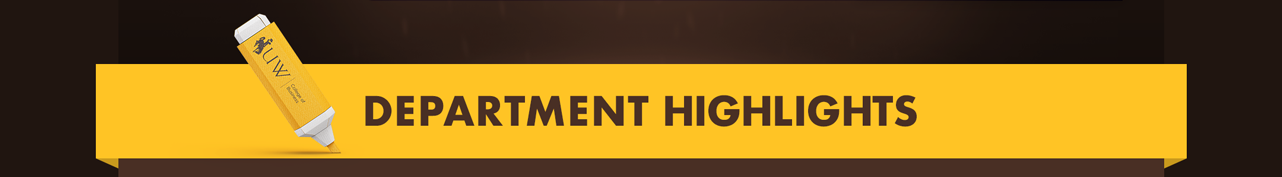 Department Highlights