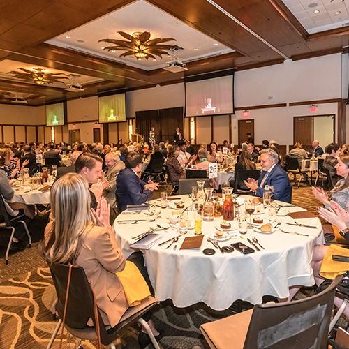 Recognition Dinner Wide Angle View