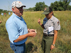 Steve Brill with Goshen County Weed and Pest