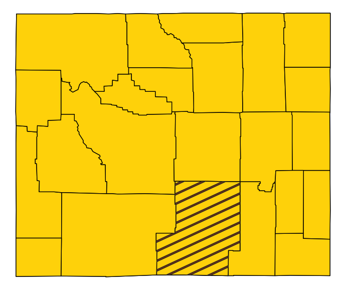 Map showing Carbon County