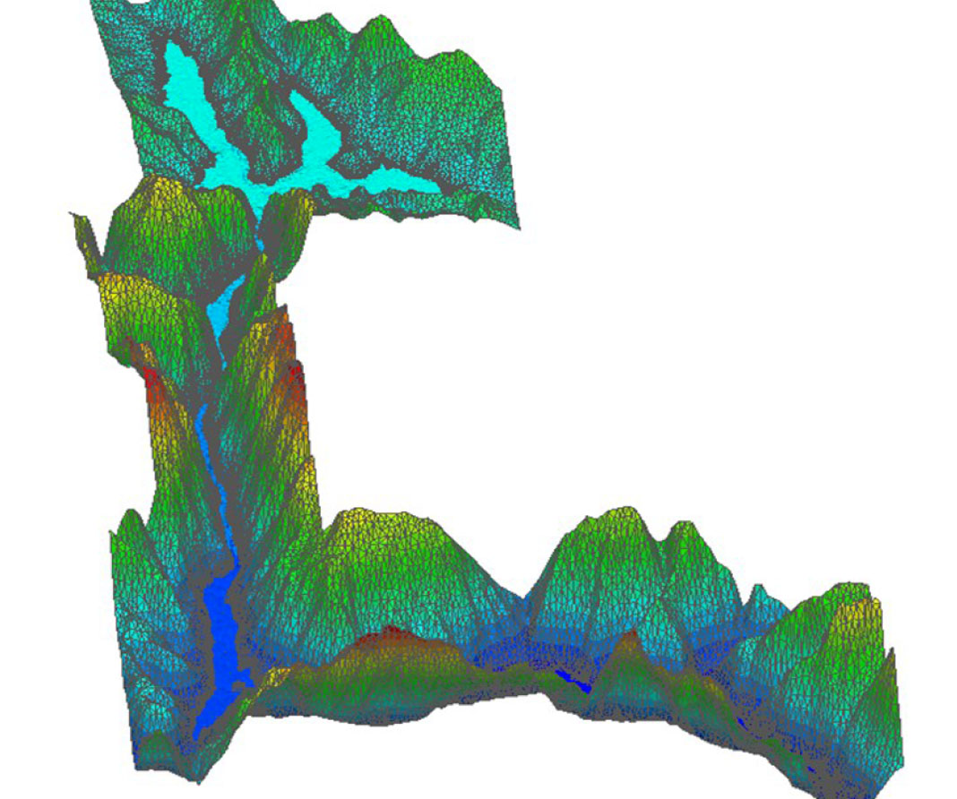 Variable Resolution Large Watershed Model