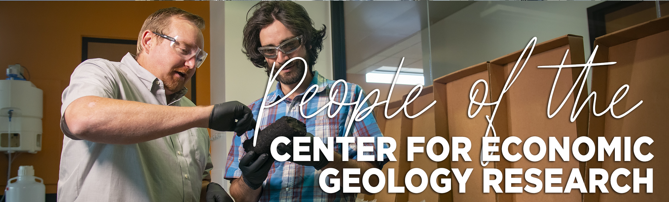 People at the Center for economic Geology Research
