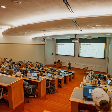 Inside of a Classroom Building Classroom 