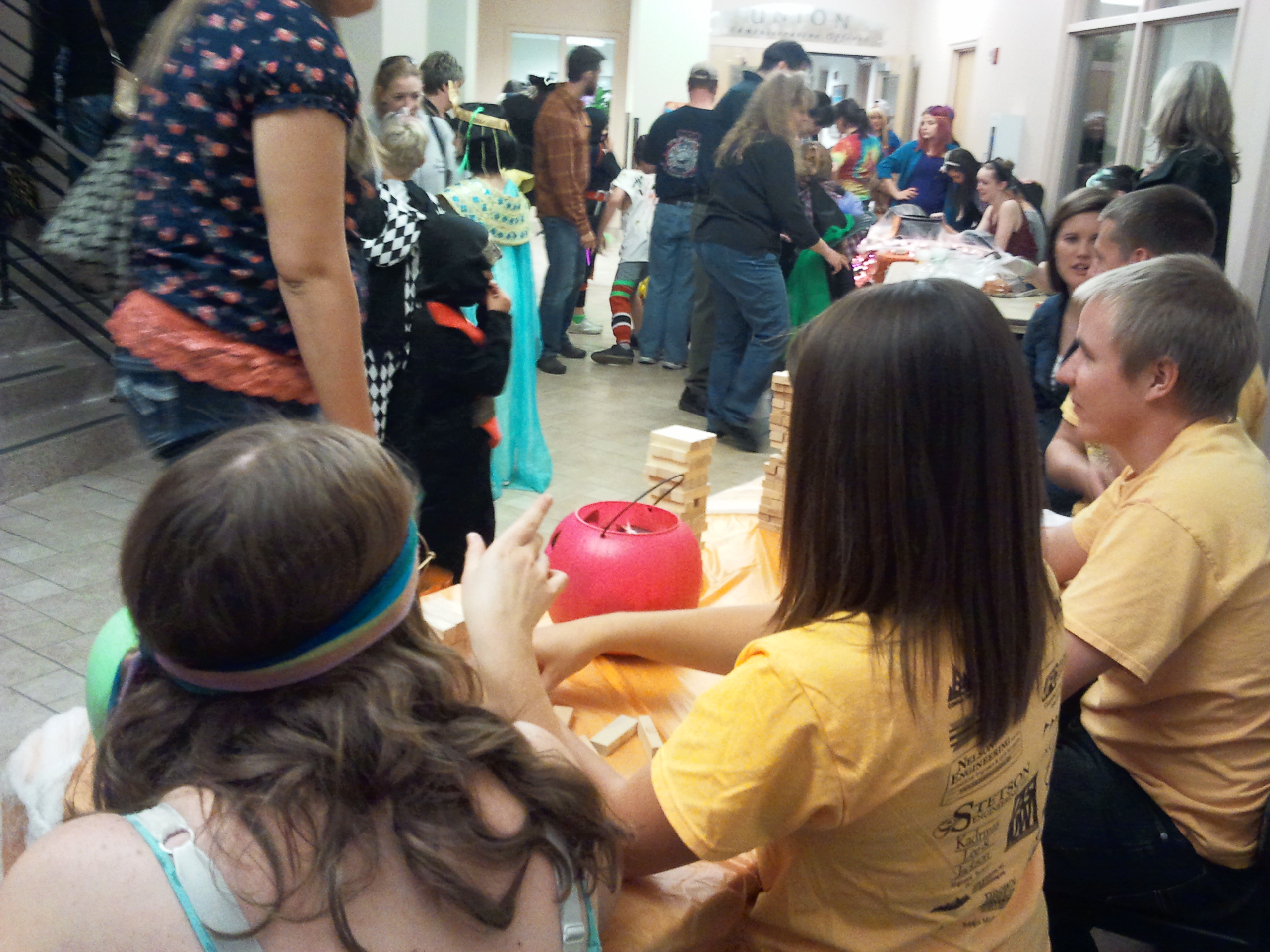 Casey Jaeger and Brooke Howard at Safe Treat.