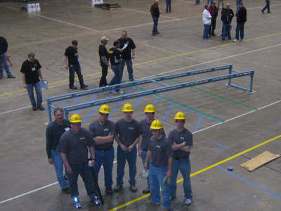 The Team, left to right<br />Dr. Barker, Adam Vath, Pat Dowse, Richard Price, ., Josh Palik, Tim Palik