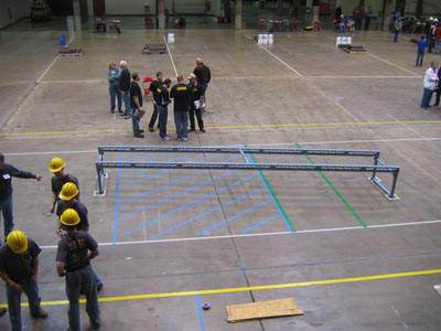 The Team and their bridge
